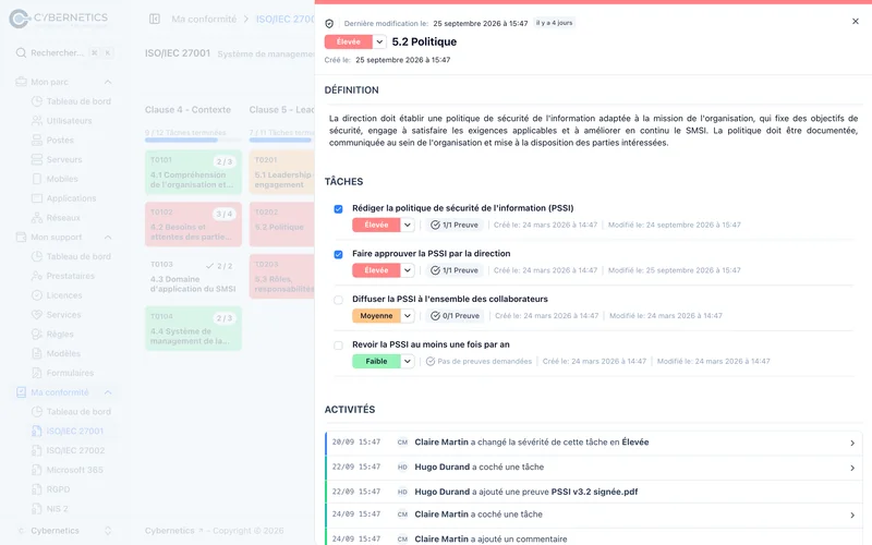 Contrôles et preuves